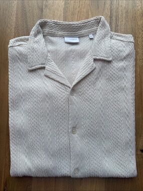 Men’s 7Diamonds Short Sleeve Knit Button Down